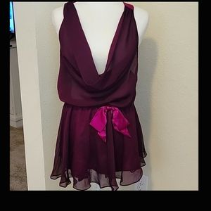 VICTORIA'S SECRET VINTAGE GOLD LABEL NIGHTIE.....MEDIUM